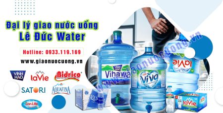 Đại lý giao nước uống tận nơi Lê Đức Water