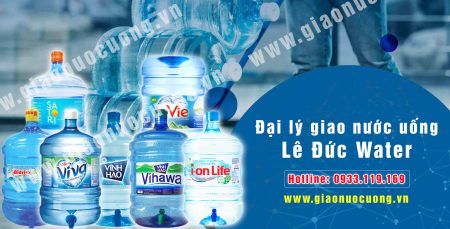 Đại lý giao nước uống tận nhà Lê Đức Water