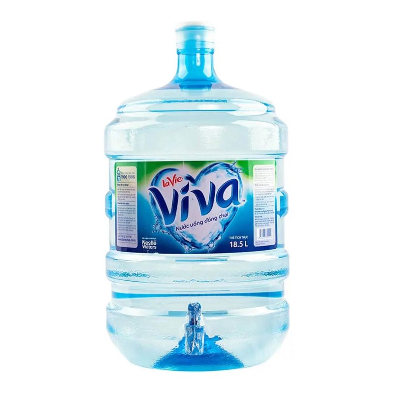 Nước uống LaVie Viva 19L bình có vòi