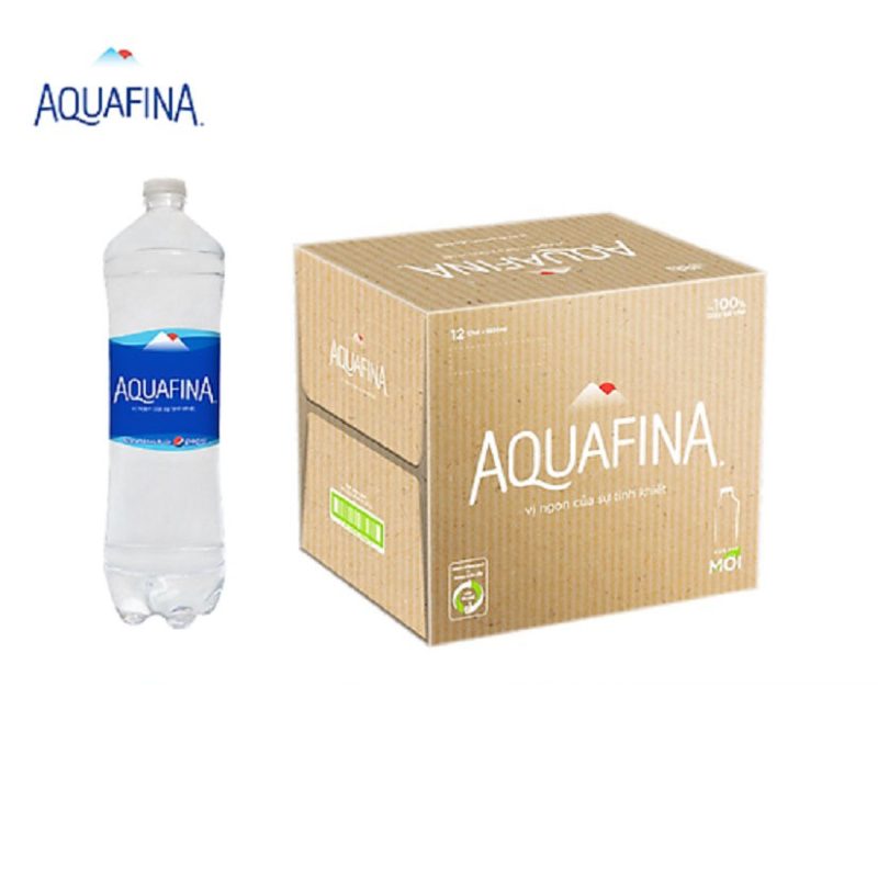 Thùng nước suối Aquafina 1.5L