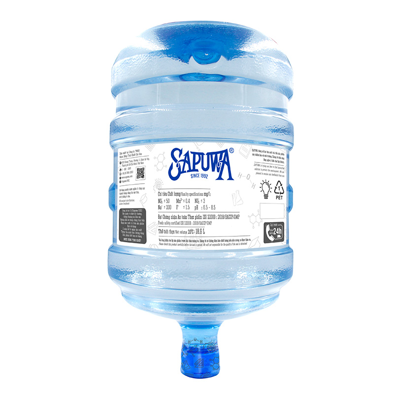 Nước bình Sapuwa 19L