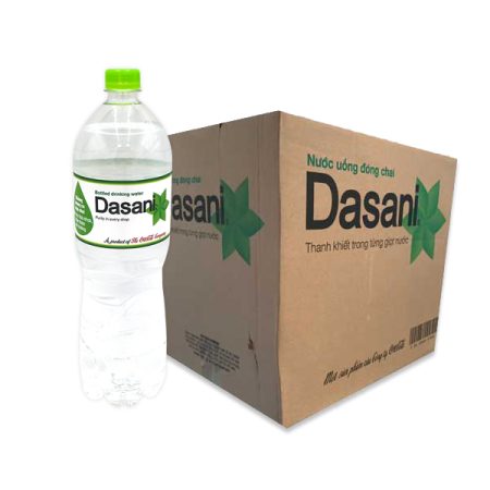 Thùng nước Dasani chai lớn 1.5L