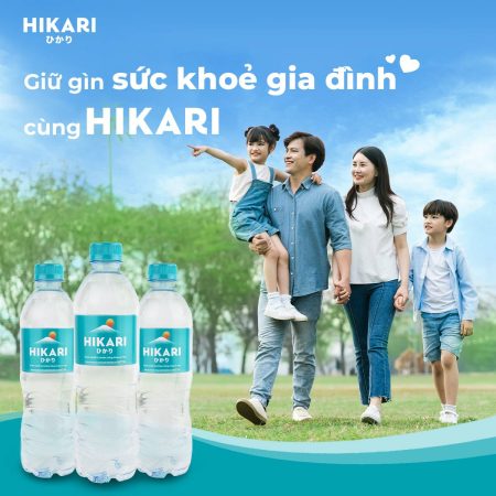 Thùng nước tinh khiết HIKARI dung tích 500ml