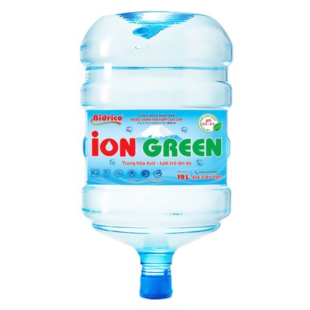 Nước uống ion kiềm Bidrico ION GREEN bình 19L