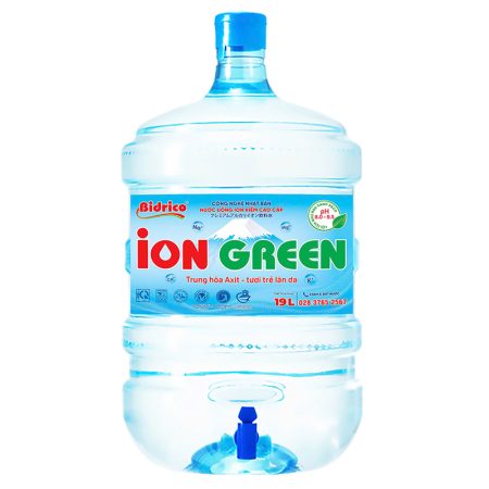 Nước uống ion kiềm Bidrico ION GREEN bình 19L