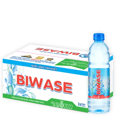 Nước suối đóng chai BIWASE 350ml